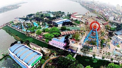 TH.VN – Việt Nam: Hồ ở Hà nội nhìn qua chiếc camera bay